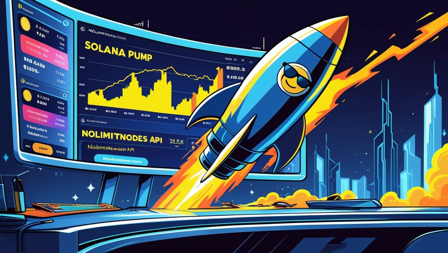 Solana Meme Coin Trading with NoLimitNodes API: Ride the Solana Pump Fun with Price Alerts and Token Launch Insights