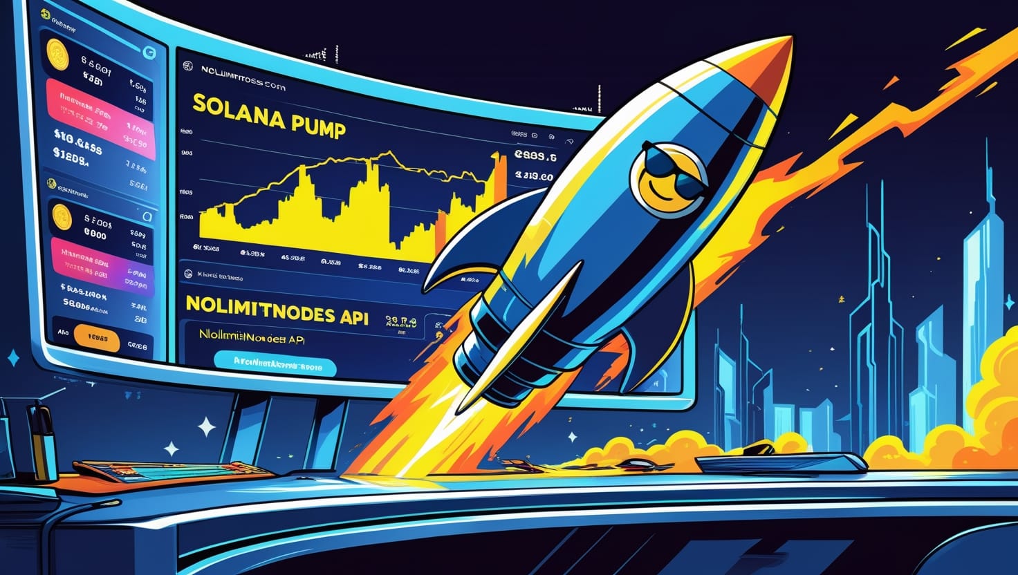 Solana Meme Coin Trading with NoLimitNodes API: Ride the Solana Pump Fun with Price Alerts and Token Launch Insights