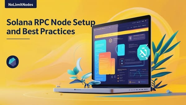 Solana RPC Node Setup & Best Practices: A Complete Guide with NoLimitNodes